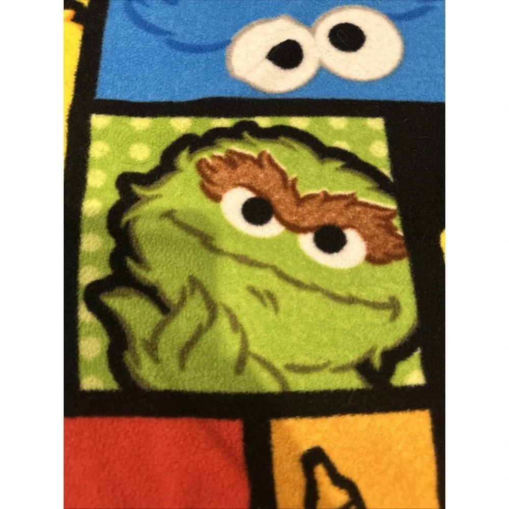 Sesame Street Sesame Place Characters Fleece Blanket 40